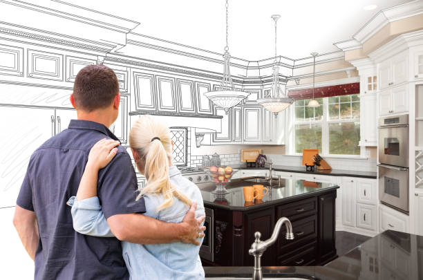 Professional Cabinet Refacing technician working in Henderson, KY